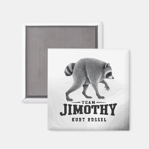 Íman Jimothy Viral Guaxinim Divertido Panda Lixo Vida S