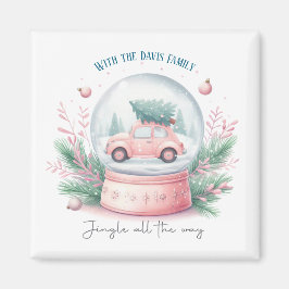 Íman Jingle All the Way Christmas Magnet