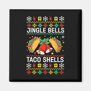 Íman Jingle Bells Taco Concha Família Engraçada Ug