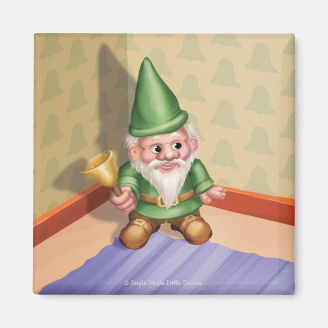 Íman Jingle Jingle Little Gnome Ding-a-Ling Magnet (Frente)