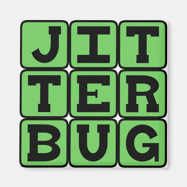 Íman Jitterbug, Tipo de dança (Frente)