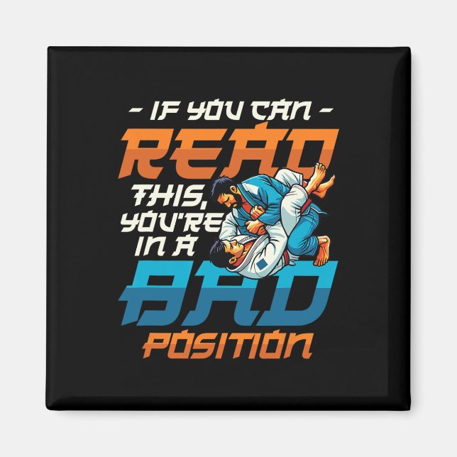 Íman Jiu-jit brasileiro do Judo Karate (Frente)