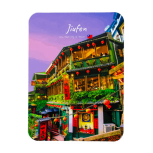 Íman Jiufen, Taiwan - Antiga Casa de Chá Arredondada