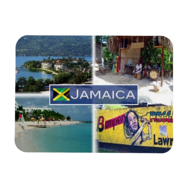Íman JM Jamaica - (Horizontal)