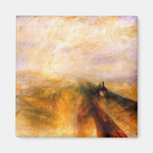 Íman JMW Turner - vapor da chuva e apressam o grande