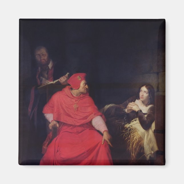 Íman Joan of Arc e o Cardeal de Winchester (Frente)