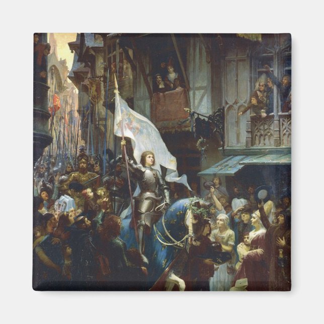 Íman Joan of Arc entra em Orléans (Frente)