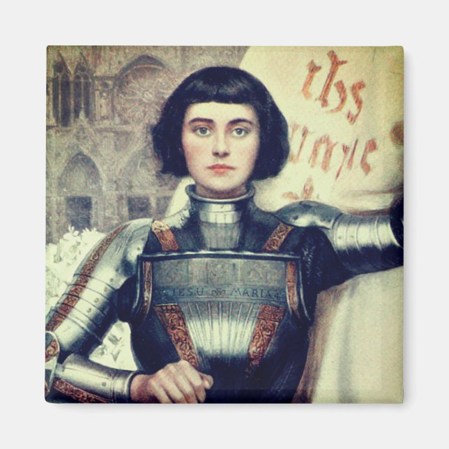 Íman Joan of Arc (ilustração Albert Lynch) (Frente)