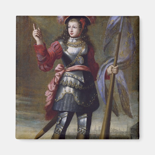Íman Joana d'Arc Antes de Orleans (Frente)