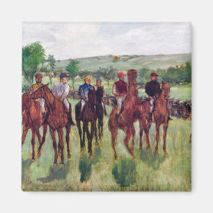 Íman Jockeys e Race Horses, Edgar Degas