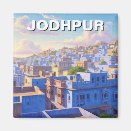 Íman Jodhpur India Blue houses