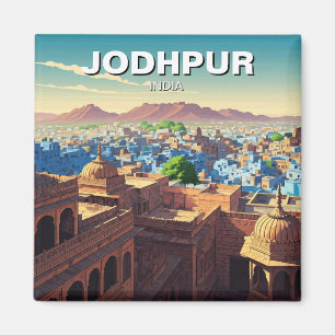Íman Jodhpur India Blue houses