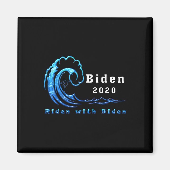 Íman Joe 2020 Riden Com O Presidente Da Biden (Frente)