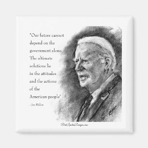 Íman Joe Biden e Imã de geladeira de Cotação