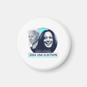 Íman Joe Biden e Kamala Harris 2024 ELEIÇÕES NOS EUA