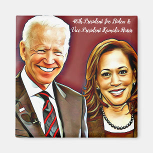Íman Joe Biden e Kamala Harris_ 46º Presidente_