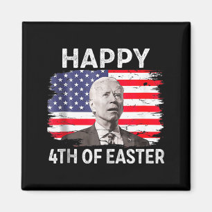 Íman Joe Biden engraçado feliz 4 de julho confuso Pásco