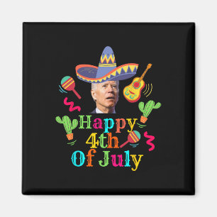 Íman Joe Biden engraçado Feliz 4 de julho Surpresa Cinc