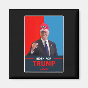 Íman Joe Biden engraçado para a eleição de Trump 2024 U