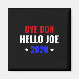 Íman Joe Biden engraçado tchau Donald Byedon tchau Don 