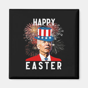 Íman Joe Biden Feliz Páscoa Para Engraçado 4 De Julho