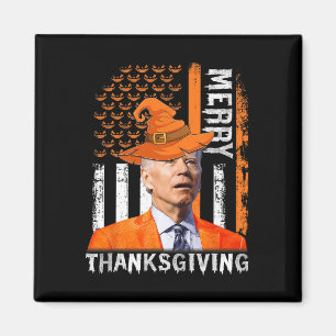 Íman Joe Biden Happy Halloween Feliz Ação de Graças
