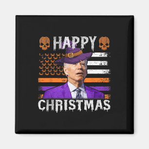 Íman Joe Biden Happy Halloween Feliz Natal Nos Bandeira