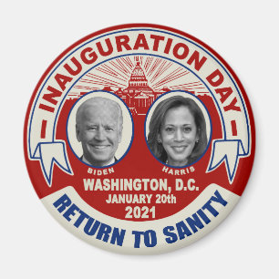 Íman Joe Biden Kamala Harris Inauguration Day Souvenir