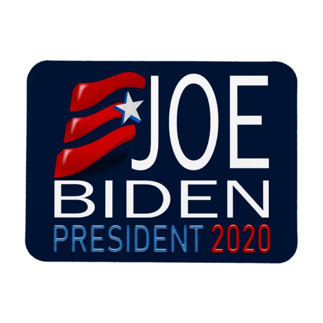 Íman Joe Biden Presidente Democrático 2020 Eleição (Horizontal)