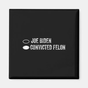 Íman Joe Biden Vs Condenado Felon - Documento De Votaçã
