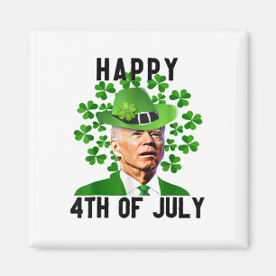 Íman Joe Feliz 4 de Julho Confuso Engraçado Biden St Pa