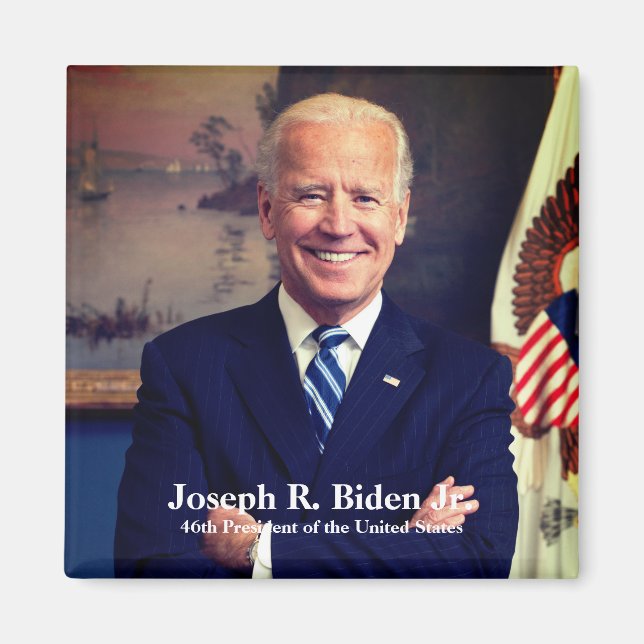 Íman Joe Joseph R. Biden, 46.º Presidente dos EUA (Frente)