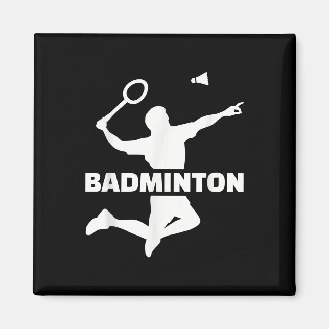Íman Jogador de Badminton (Frente)