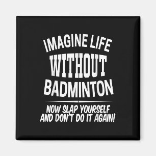 Íman Jogador de Badminton Meninos e Meninas