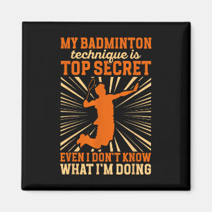 Íman Jogador de Badminton _ Minha Técnica de Badminton