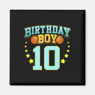 Íman Jogador de basquete de 10 anos, 10ª Festa de anive