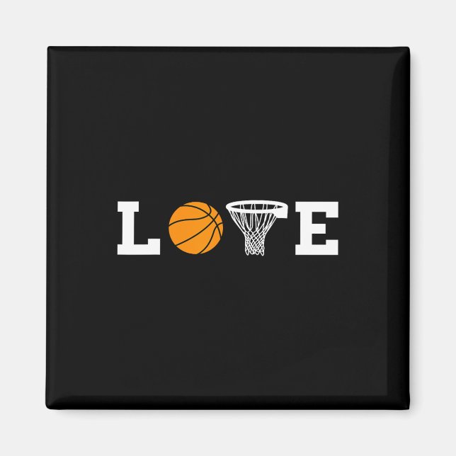 Íman Jogador de basquete de basquete de basquete (Frente)