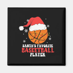 Íman Jogador de Basquete Engraçado, jogador de Natal