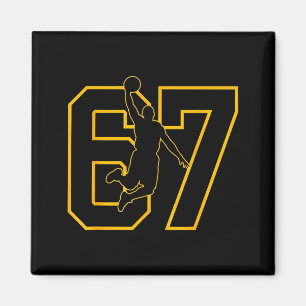 Íman Jogador de Basquete Vazamento Número 67