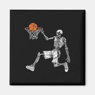 Íman Jogador de basquetebol Slam, do Halloween Skeleton