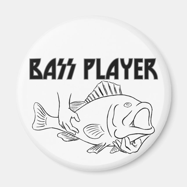 Íman Jogador de Bass (Frente)