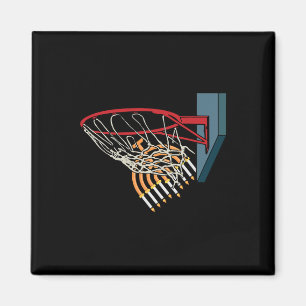 Íman Jogador de Bysketbyll Menorah Hanukkah Esporte Cha