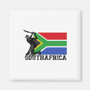 Íman Jogador de Críquete da Bandeira da África do Sul E