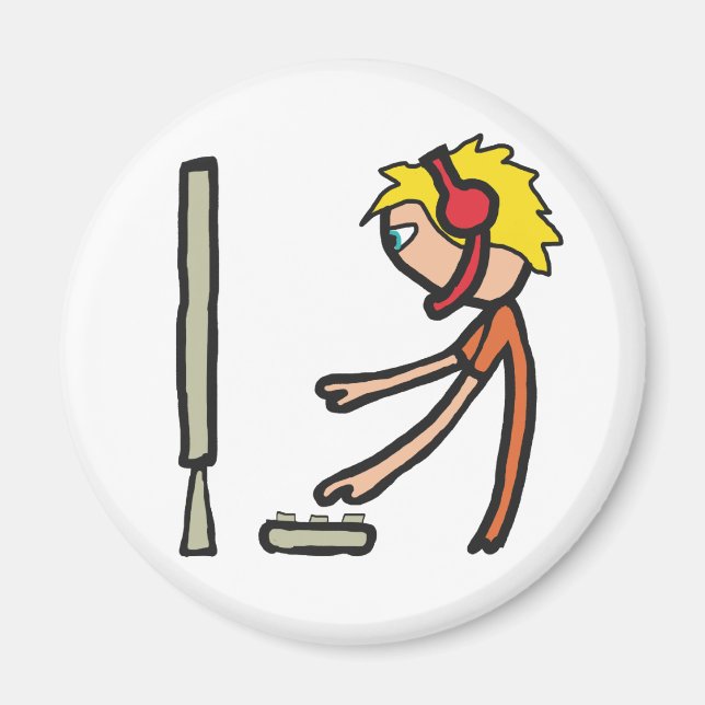 Íman Jogador de esportes (Frente)