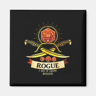 Íman Jogador de Fantasia Rogue Rpg Cl 