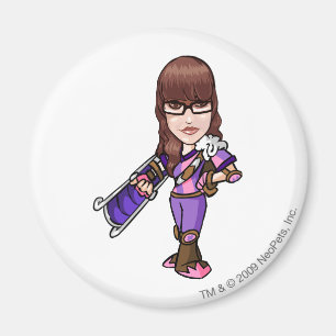 Íman Jogador de Funcionarios Pie Faerieland