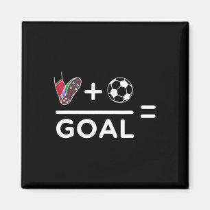 Íman Jogador de Futebol Engraçado Matemática Amante do