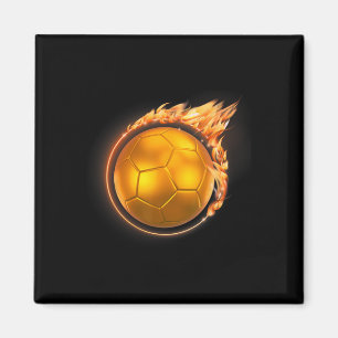 Íman Jogador de Futebol Flaming Gold Soccer Ll Firell F