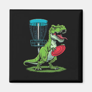 Íman Jogador de Golfe de Disco Dinosaur T-Rex Engraçado