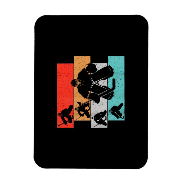 Íman Jogador de Hóquei em Hóquei em Gelo (Vertical)